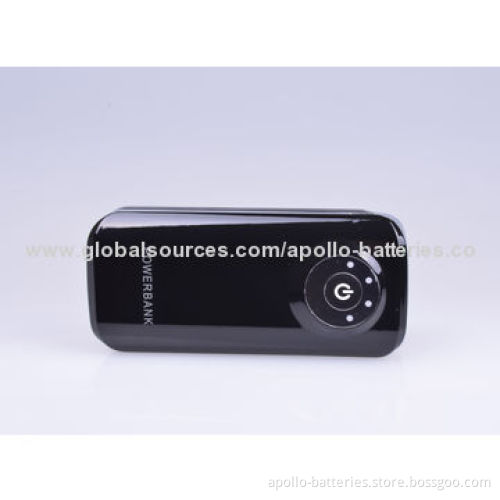 2014 newest full capacity portable mobile power bank, 6600mAh external power bank